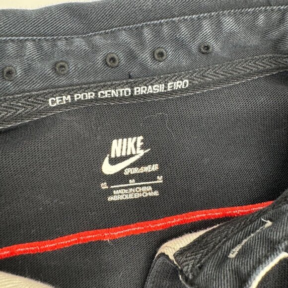 Nike Brazil Canarinho Selecao Long Sleeve Rugby Shirt Size M - Picture 6 of 12